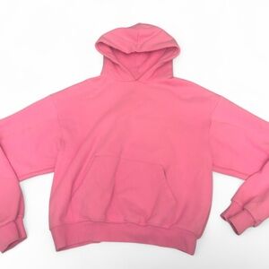 SKIMS Bright Pink Fleece Hoodie